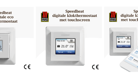 Slim omgaan met uw elektrische vloerverwarming als het buiten warmer wordt