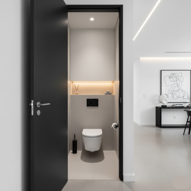 Elektrische vloerverwarming in het toilet Speedheat Elektrische vloerverwarming in het toilet is een luxe en betaalbare upgrade