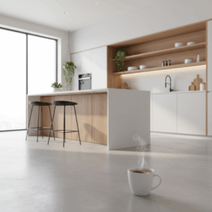 Elektrische vloerverwarming onder kookeiland elektrische vloerverwarming 1 m2