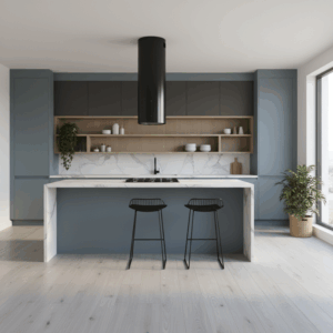 Elektrische vloerverwarming onder PVC in de keuken